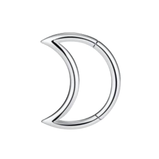 Moon-Shaped Clicker Hoop