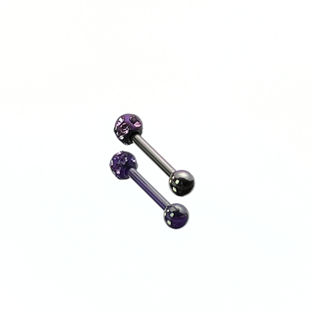 Colorful ball barbell