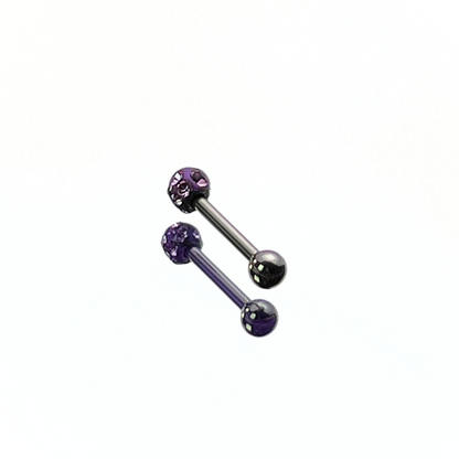 Colorful ball barbell