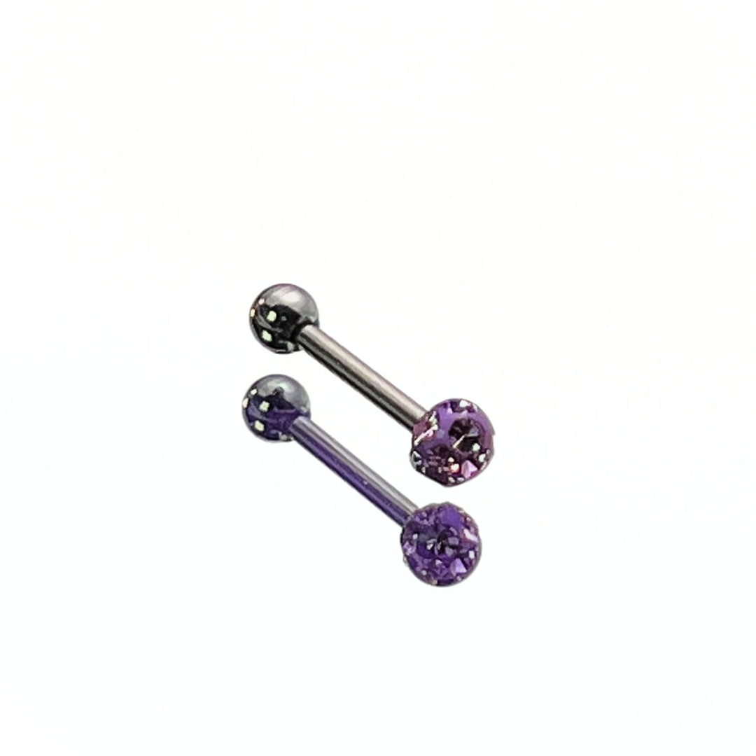 Colorful ball barbell