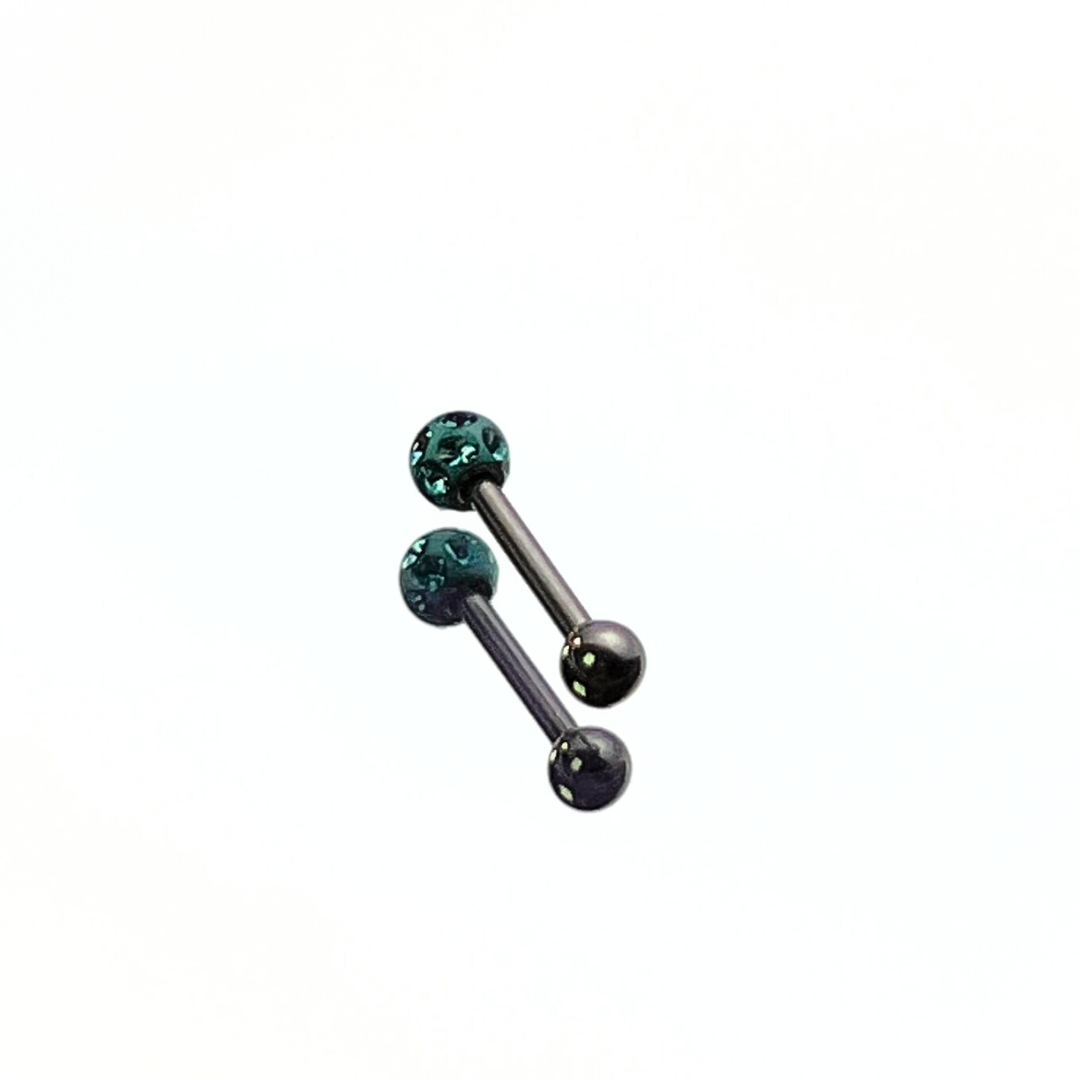 Colorful ball barbell