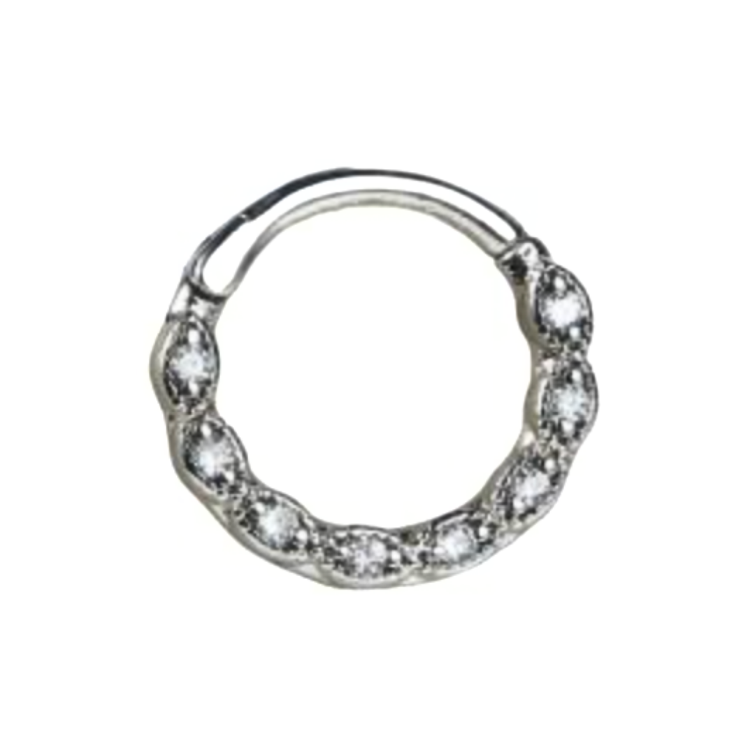 Unique Ornament Clicker Hoop