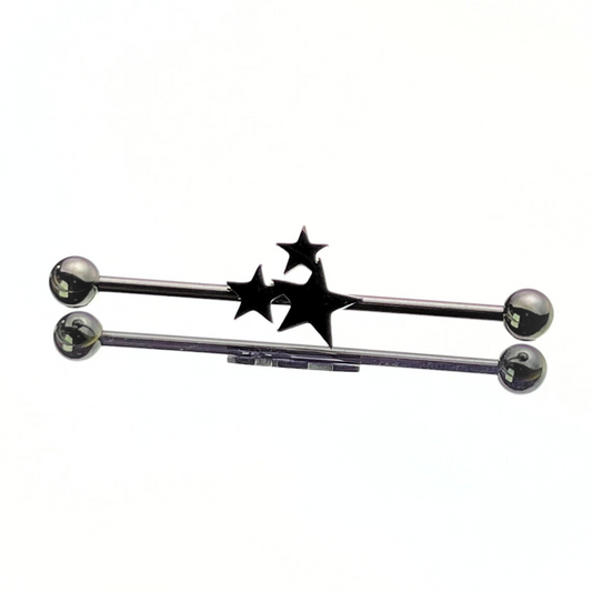 Tri`starry barbell