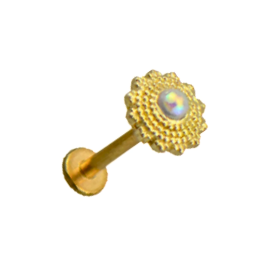 Sun ornament Stud