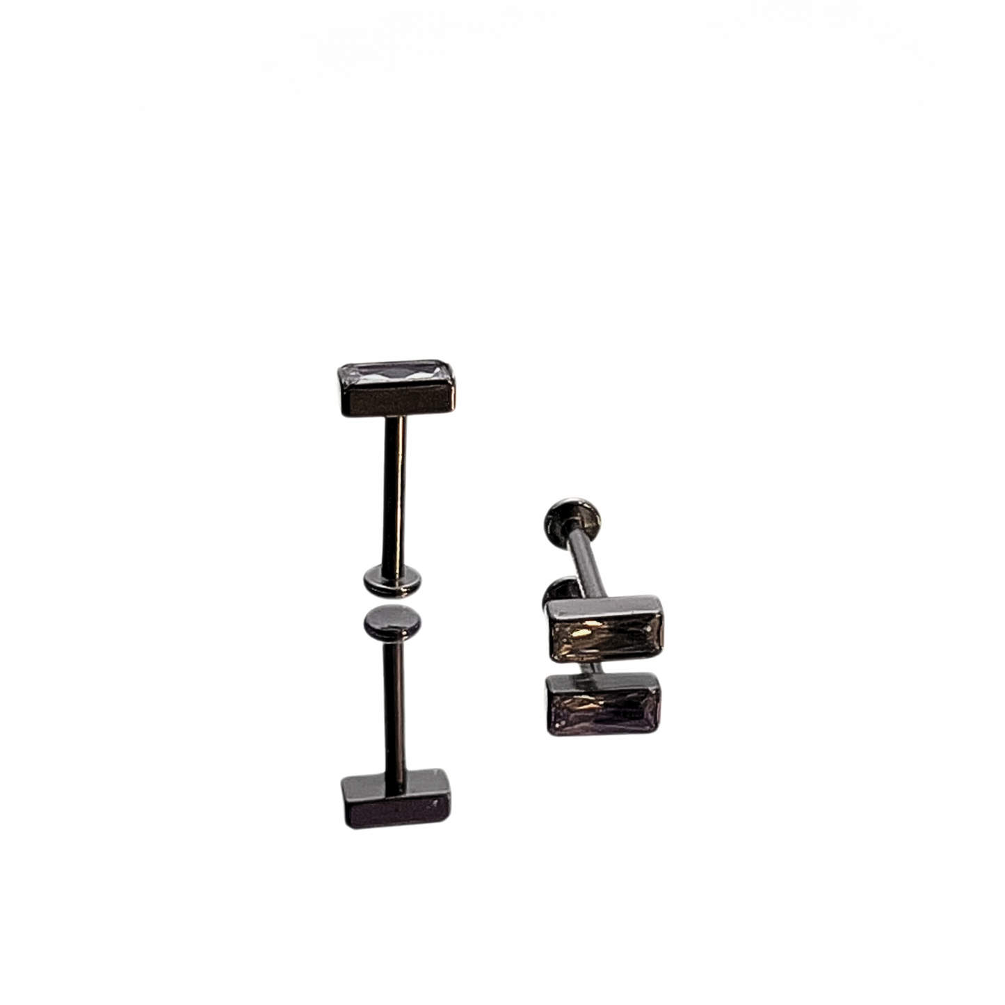 Rectangle shaped internally threaded stud