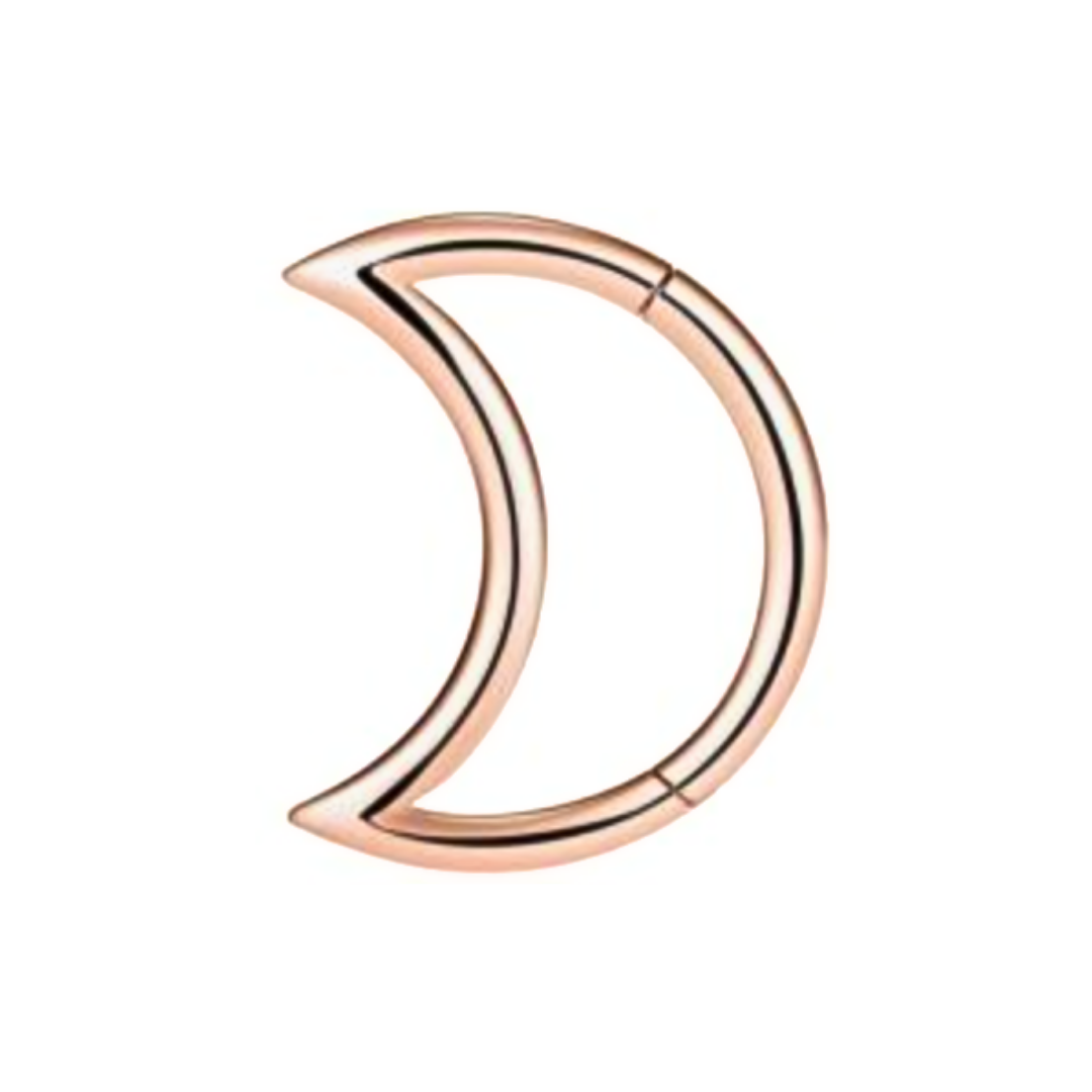 Moon-Shaped Clicker Hoop