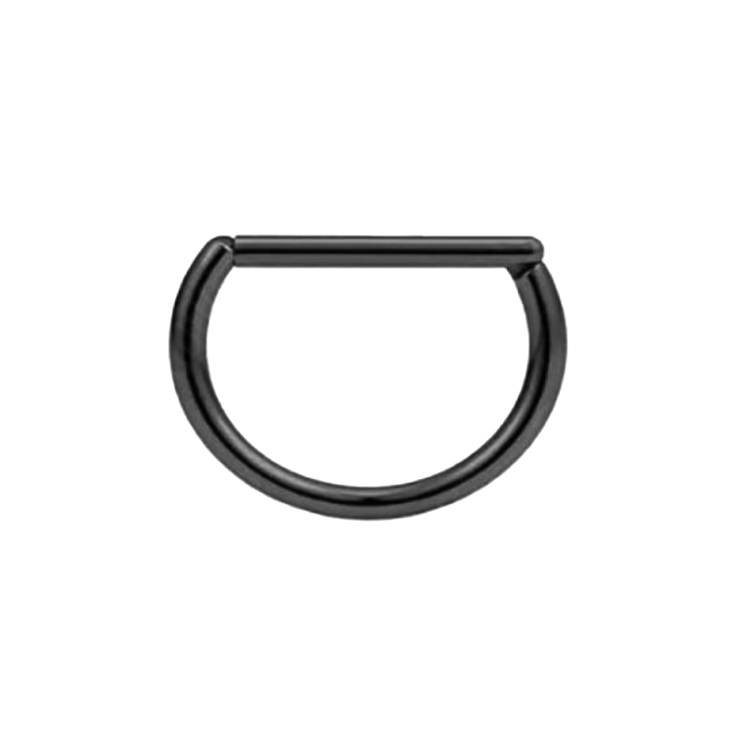 D-shaped Clicker Hoop